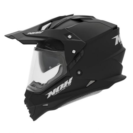 Kask NOX Offroad N312 Solid Mat czarny L