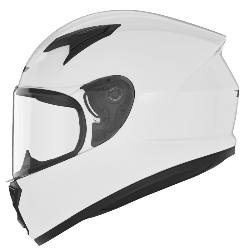 Kask dziecięcy NOX integralny N731 biały połysk L