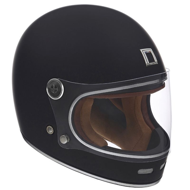 Kask NOX integralny Revenge Solid czarny mat L