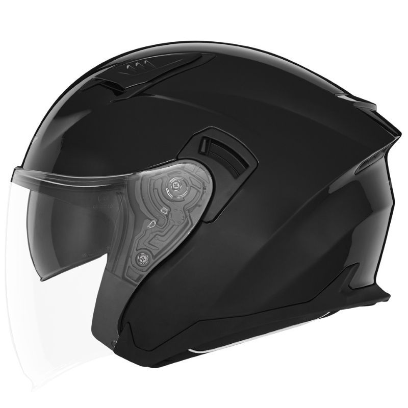 Kask NOX Otwarty Jet N130 czarny połysk L