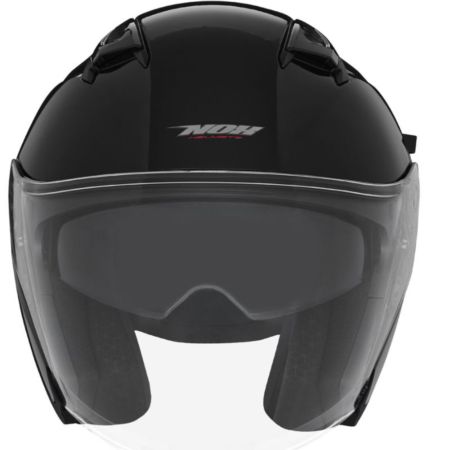 Kask NOX Otwarty Jet N130 czarny połysk L