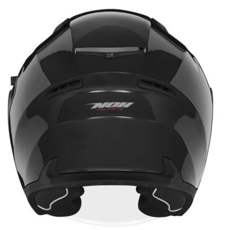 Kask NOX Otwarty Jet N130 czarny połysk L