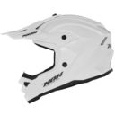 Kask dziecięcy NOX N761 Solid biały połysk L