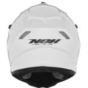 Kask dziecięcy NOX N761 Solid biały połysk L