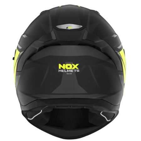 Kask NOX N401 integralny czarny mat L