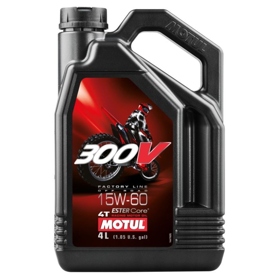 Olej silnikowy MOTUL 300v 4T 15w60 4l
