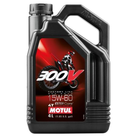 Olej silnikowy MOTUL 300v 4T 15w60 4l