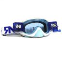 Gogle RIP N ROLL ltd edition white- blue clear