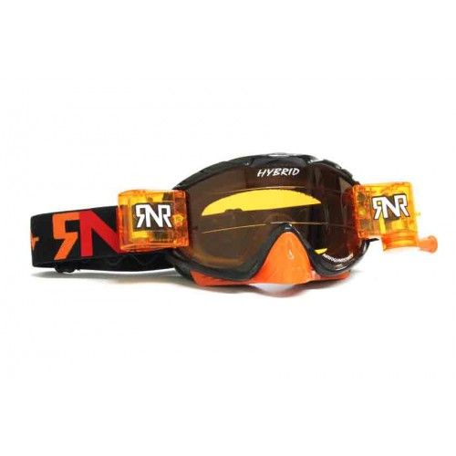 Gogle RIP N ROLL hybrid ltd black/orange
