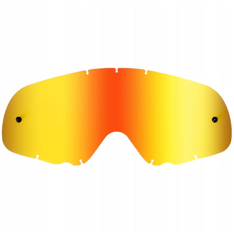 Szybka OAKLEY crowbar lustrzana red fire -p