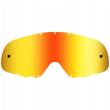 Szybka OAKLEY crowbar lustrzana red fire -p