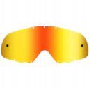 Szybka OAKLEY crowbar lustrzana red fire -p