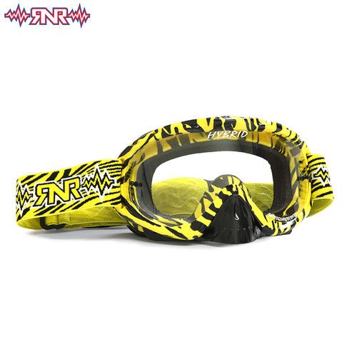 Gogle RIP N ROLL hybrid wild yellow tear OFF