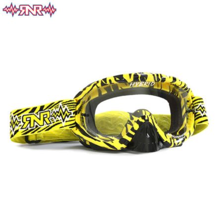 Gogle RIP N ROLL hybrid wild yellow tear OFF