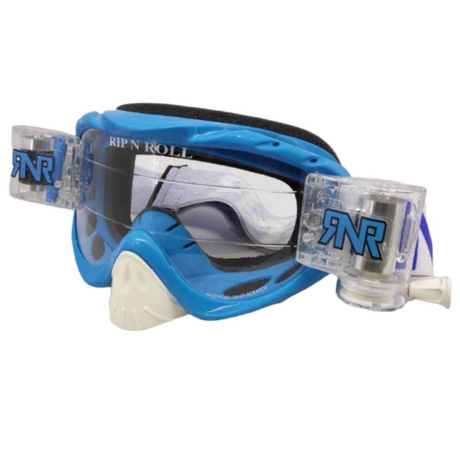Gogle RIP N ROLL hybrid blue roll off