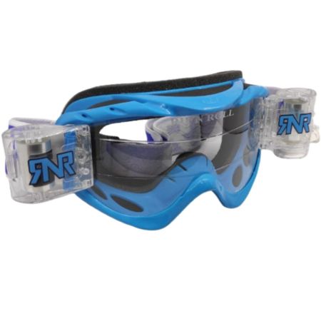 Gogle RIP N ROLL hybrid blue roll off