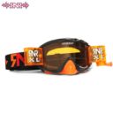 Gogle RIP N ROLL hybrid xl ltd black/orange roll o