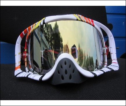 Szybka smith piston lustrzana złota p.