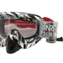 Gogle RIP N ROLL hybrid xl wild black/white roll o