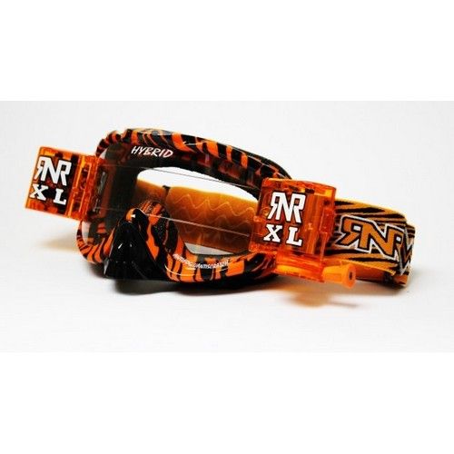Gogle RIP N ROLL hybrid xl wild orange roll off