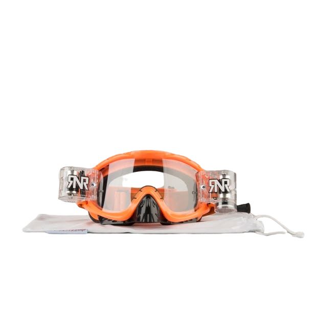 Gogle RIP N ROLL hybrid neon orange roll off
