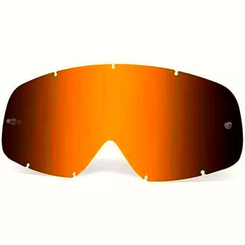 Szybka OAKLEY proven lustrzana red fire -p