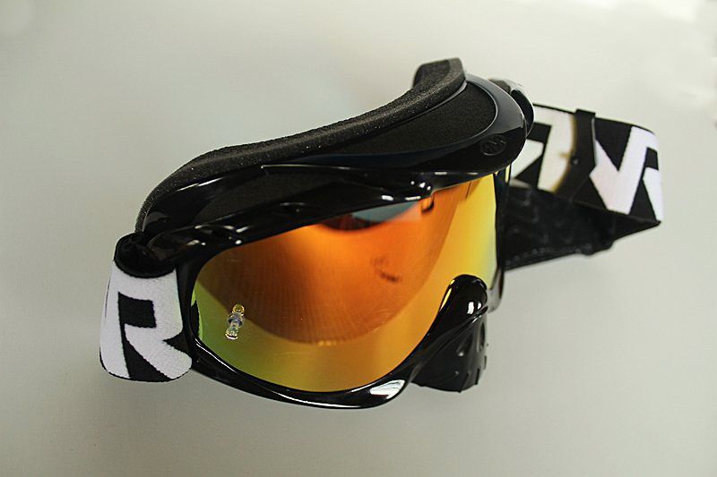 Szybka szybka lustrzana OAKLEY mayhem red fire
