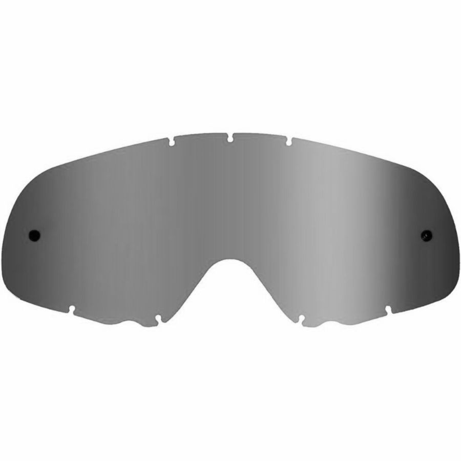 Szybka OAKLEY crowbar lustrzana srebrna -p
