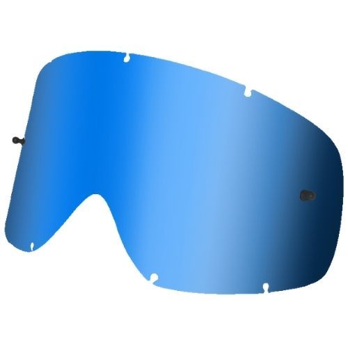 Szybka OAKLEY o frame lustrzana niebieska