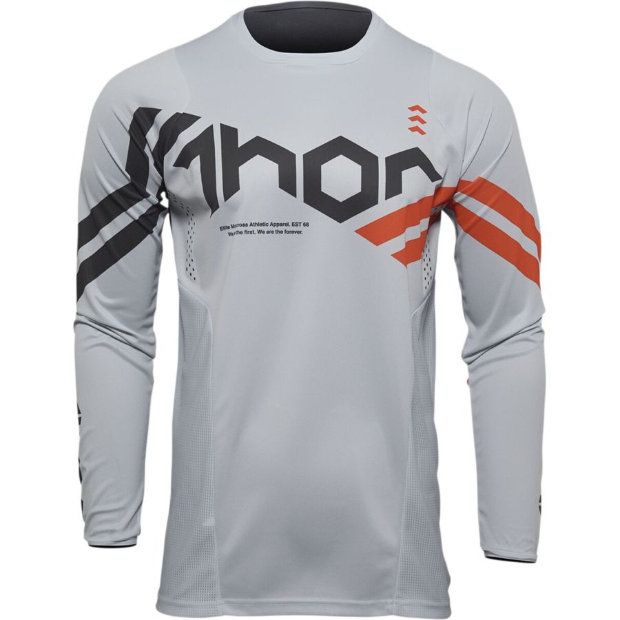 Bluza THOR pulse cube gray/orange S
