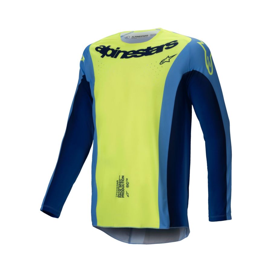 Bluza ALPINESTARS techstar melt yellow/bl 2xl