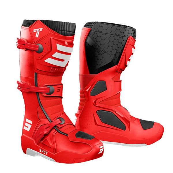 Buty SHOT race 4 red 39