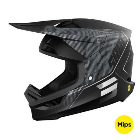 Kask SHOT race camo tactic_black_grey_matt XS