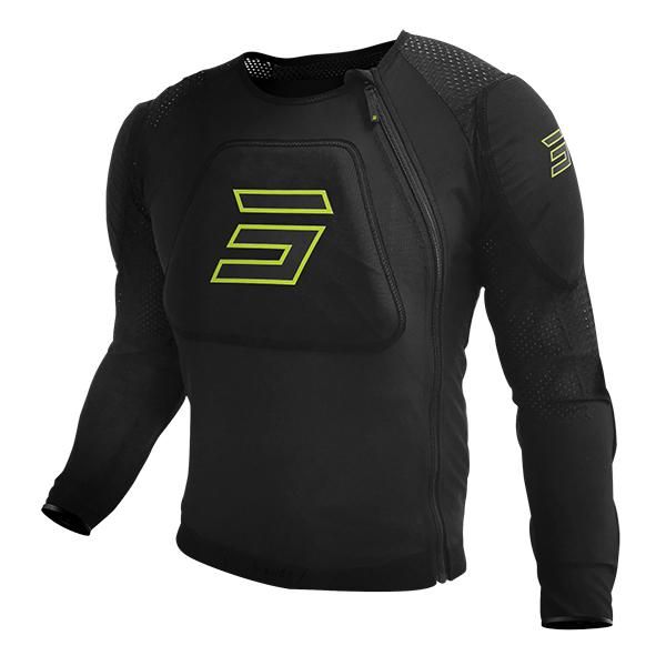 Zbroja SHOT prime black_neon_yellow 2XS