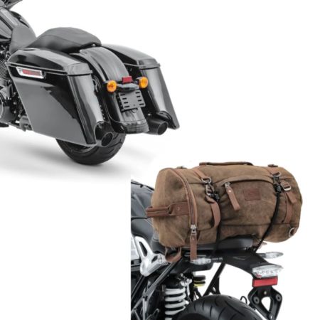 Kufry przedłużane HD touring 14-21 czarne okucia