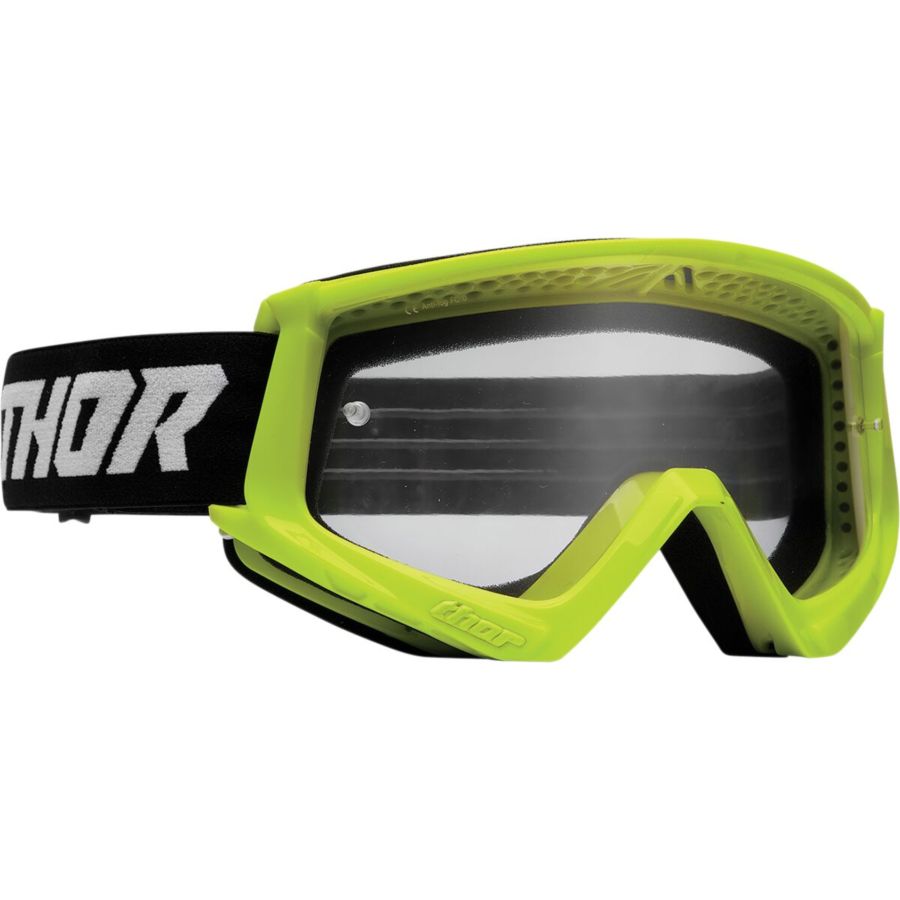 Gogle THOR combat racer fl ac/bk