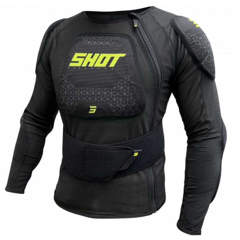 Zbroja SHOT airlight_kid black_neon_yellow YS