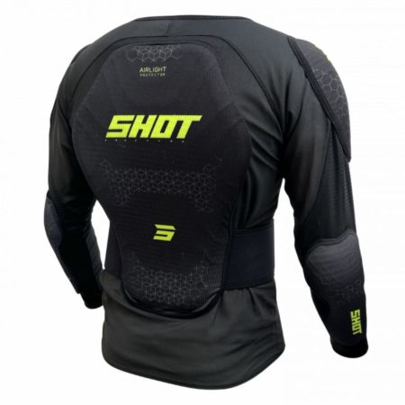 Zbroja SHOT airlight_kid black_neon_yellow YS