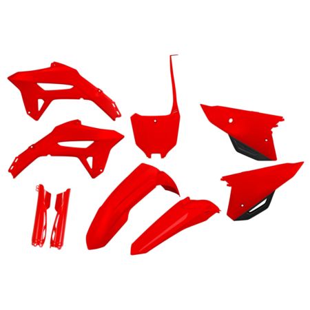 Komplet plastików + osłony teleskopów UFO crf 450r