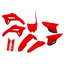 Komplet plastików + osłony teleskopów UFO crf 450r