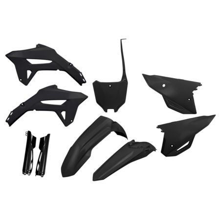 Komplet plastików + osłony teleskopów UFO crf 450r