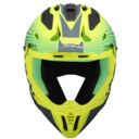 Kask LS2 MX708 fast II duck matt h-v green yel 2XS