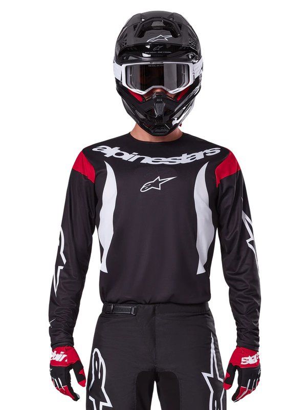Bluza ALPINESTARS fluid haul black/white