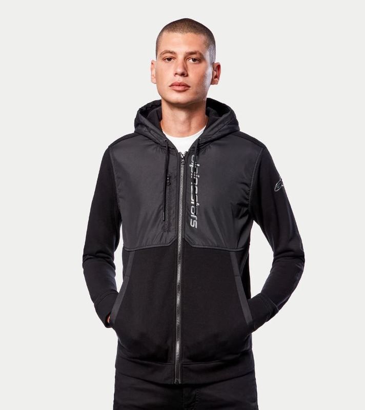 Bluza z kapturem ALPINESTARS ALIGNED black L