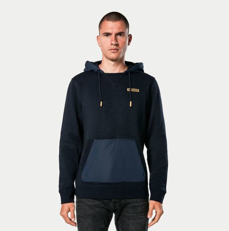 Bluza z kapturem ALPINESTARS ROOTED dark blue L
