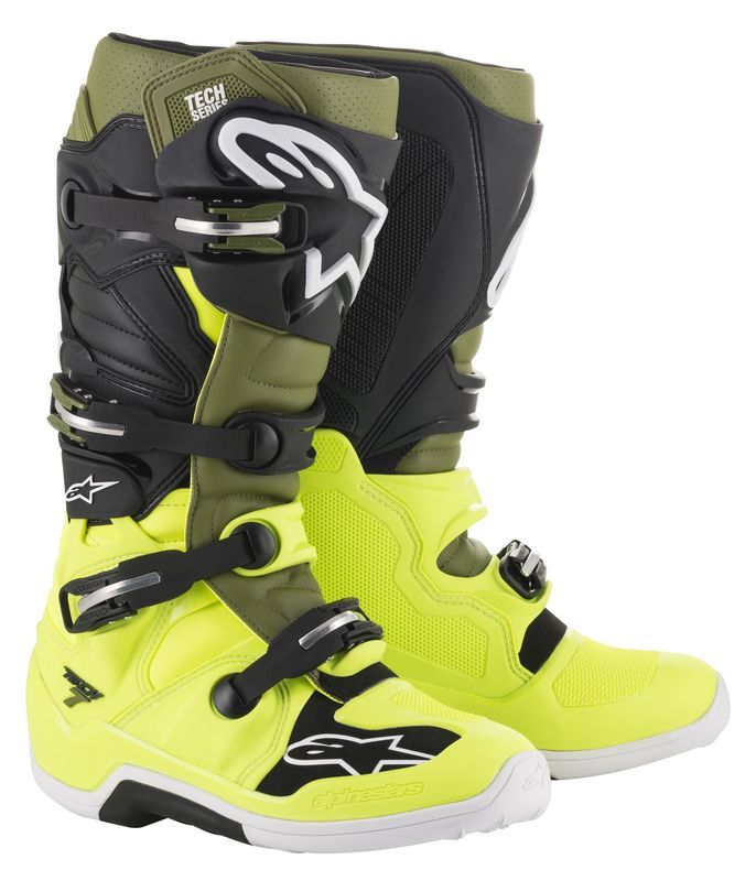 Buty ALPINESTARS TECH 7 yellow/green 44,5 (10)