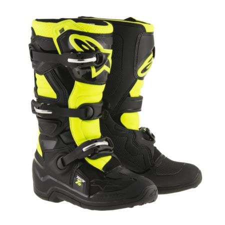 Buty ALPINESTARS TECH 7S JUNIOR black/fluo 34 (2)