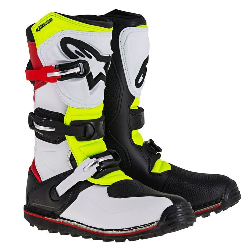Buty ALPINESTARS TECH T wht/rd/yellow/bl 44,5 (10)