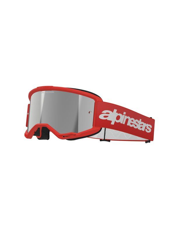 Gogle ALPINESTARS VISION 3 WORDMARK red
