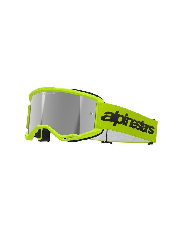 Gogle ALPINESTARS VISION 3 WORDMARK yellow fluo